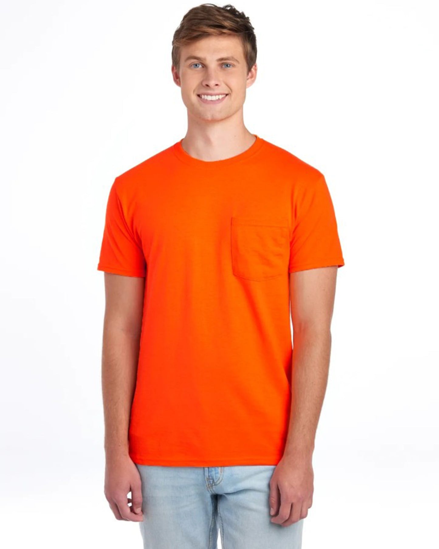 Jerzees Dri-Power Unisex Pocket T Shirt