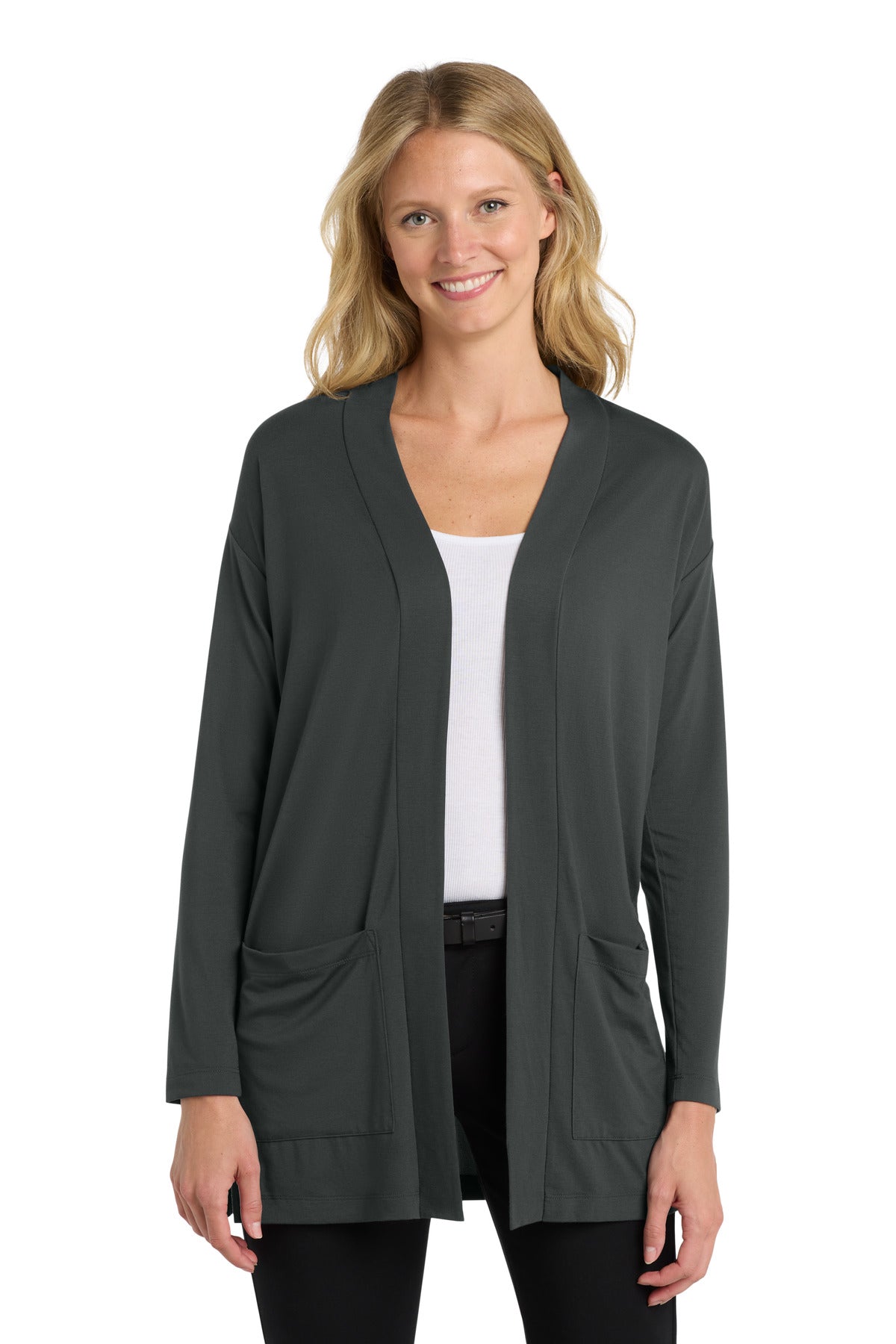 Port Authority ® Women's Concept Long Pocket Cardigan . LK5434