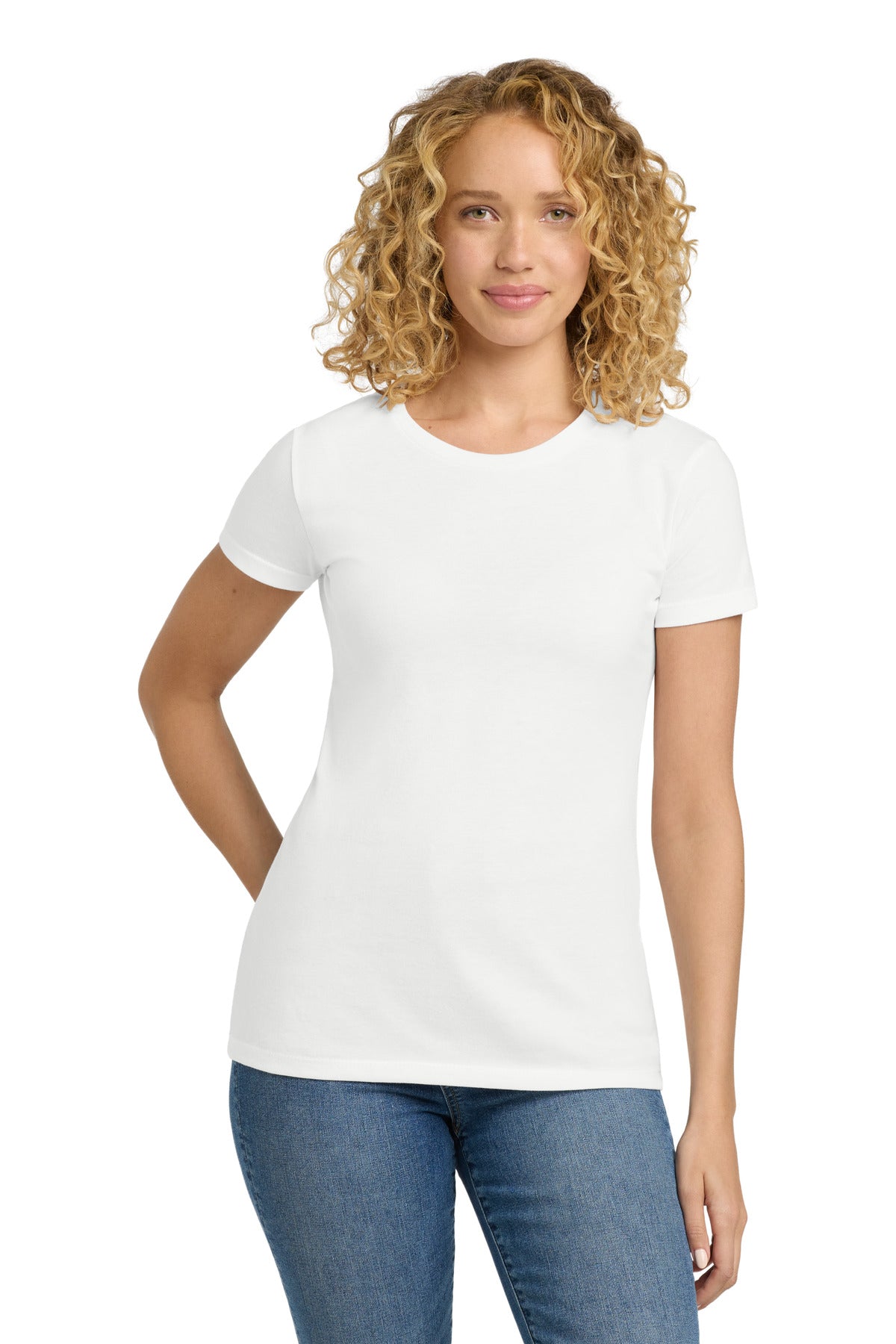 Next Level Apparel Women's CVC Tee. NL6610