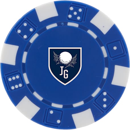 Recycled Poker Chip Ball Marker