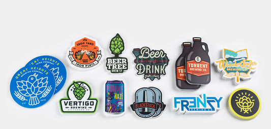 Full Color 3" Square Stickers