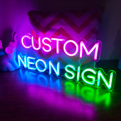 Colorful Neon Letter Modeling Lamp