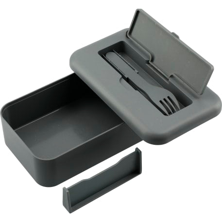 Bamboo Fiber Lunch Box with Utensils