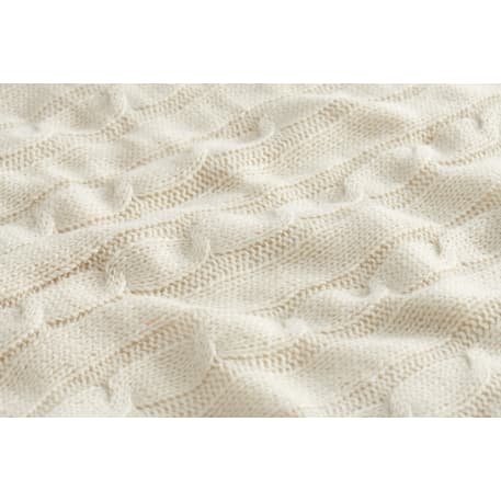 Field & Co. Cable Knit Sherpa Blanket