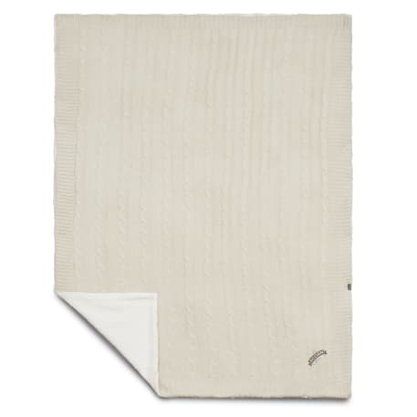 Field & Co. Cable Knit Sherpa Blanket