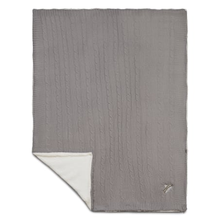 Field & Co. Cable Knit Sherpa Blanket