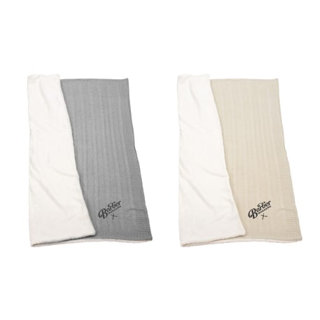 Field & Co. Cable Knit Sherpa Blanket
