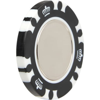Recycled Poker Chip w/ Metal Ballmarker