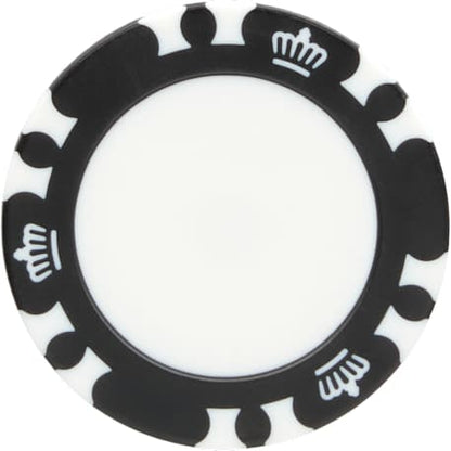 Recycled Poker Chip w/ Metal Ballmarker