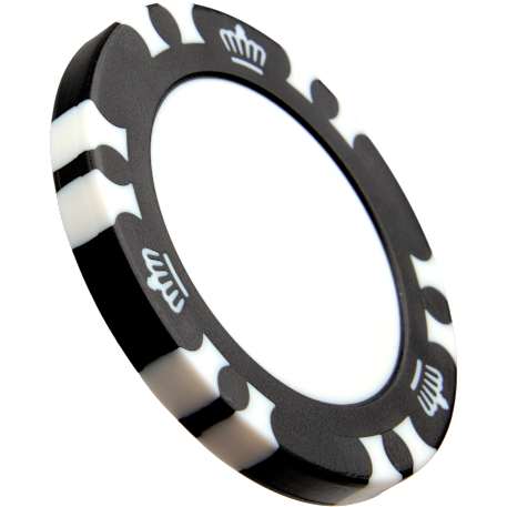 Recycled Poker Chip w/ Metal Ballmarker