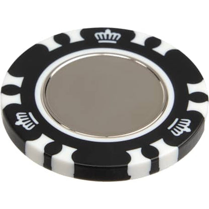 Recycled Poker Chip w/ Metal Ballmarker