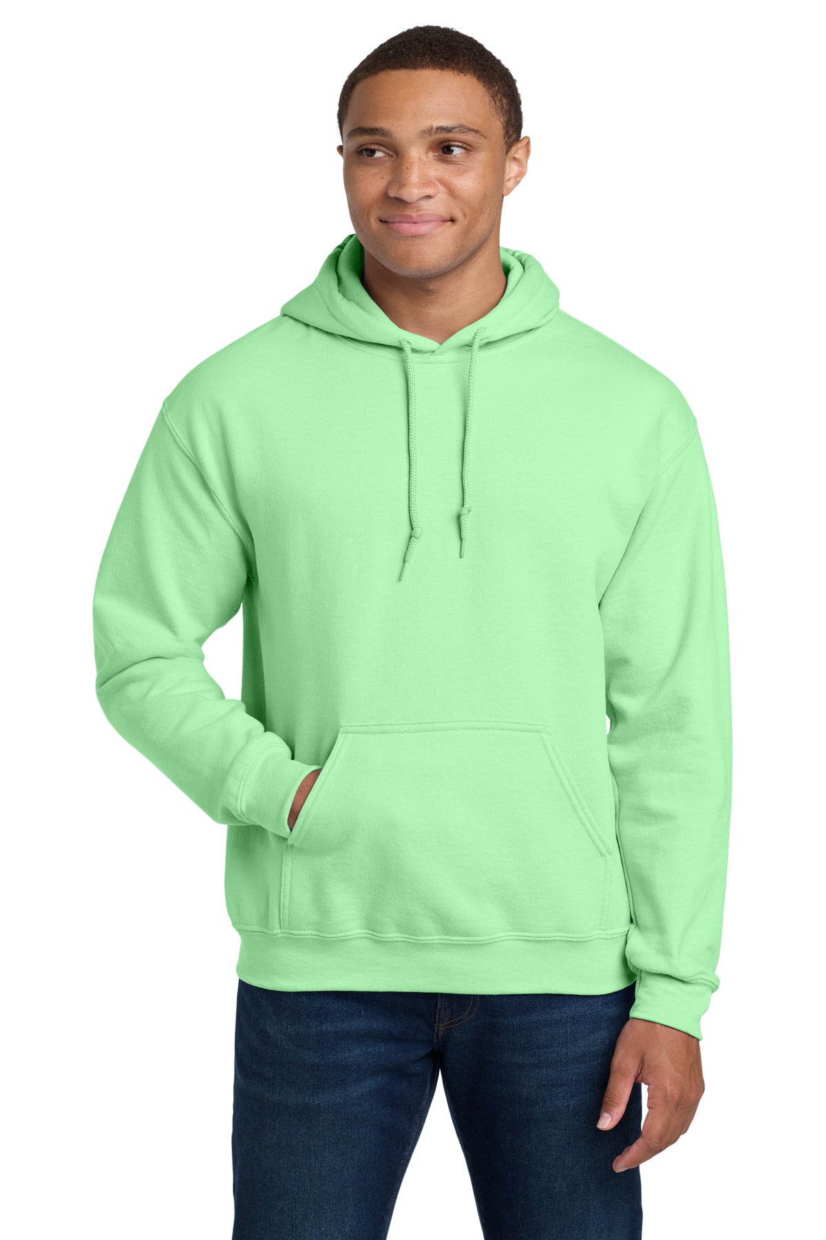 Gildan - Heavy Blend Hooded Sweatshirt.  18500