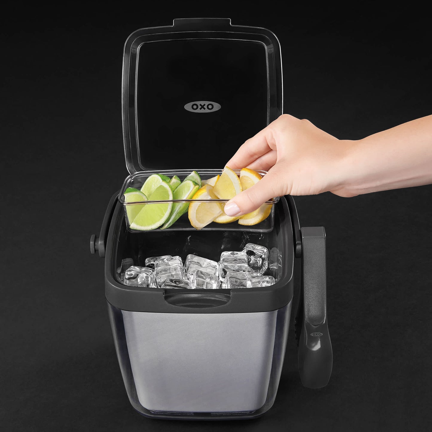 OXO 3-piece Ice Bucket Set