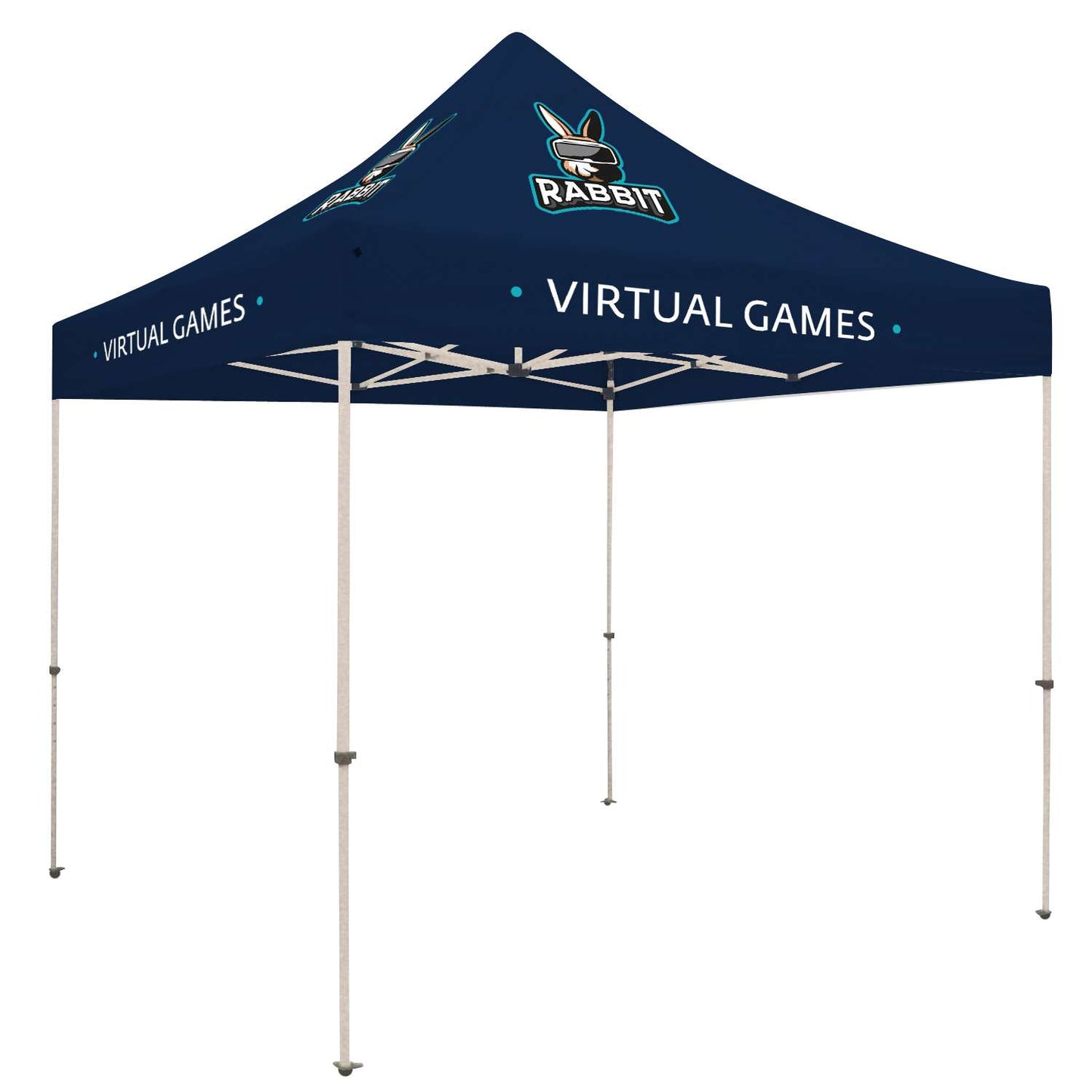 10' Standard Tent Kit (Full Color Imprint, 4 Locations)