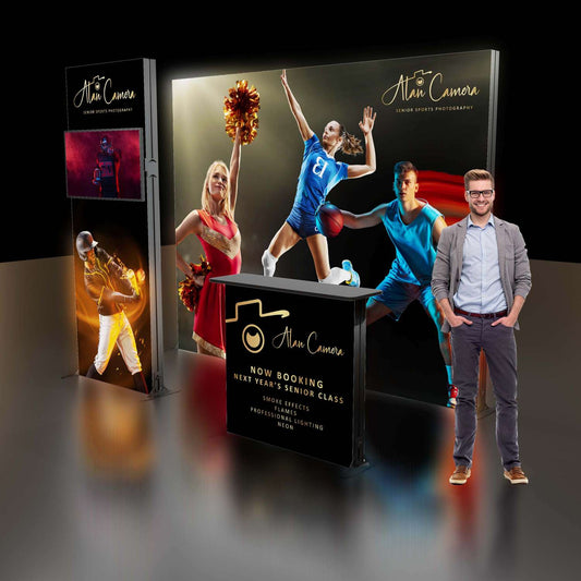8' H Astra Modular Booth Kit