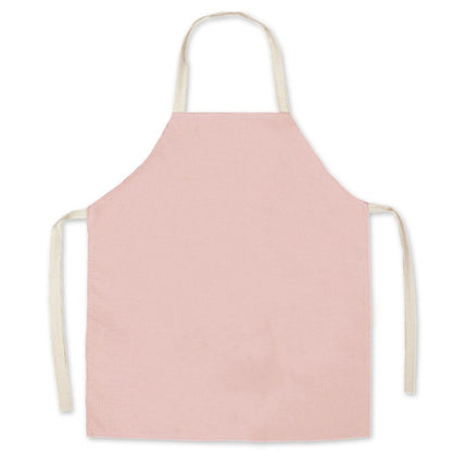 A Custom Cotton And Linen Apron For Household Use