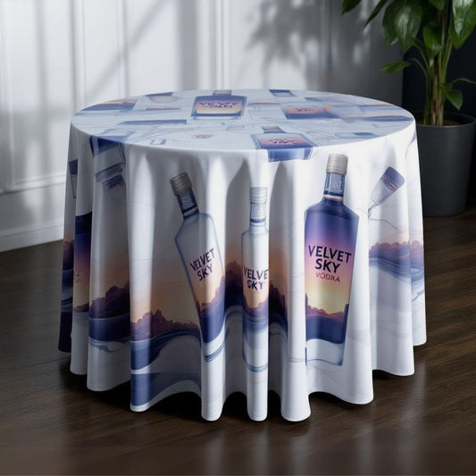 108" Round Premium Table Throw