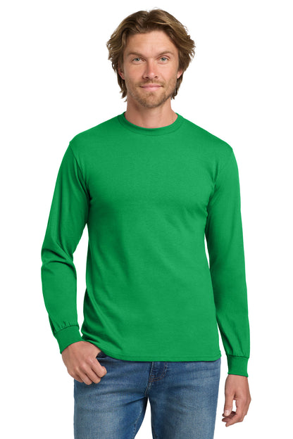 Gildan - Heavy Cotton 100% Cotton Long Sleeve T-Shirt.  5400
