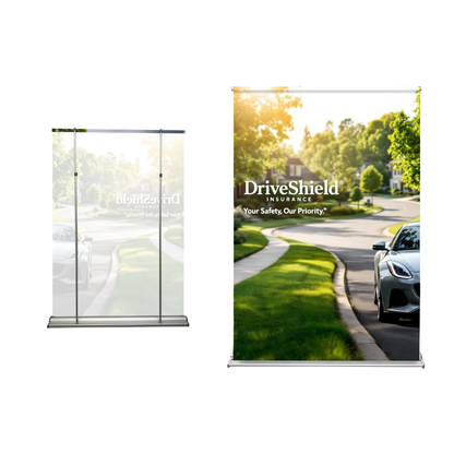48"W x 79"H Retractable Banner Kit