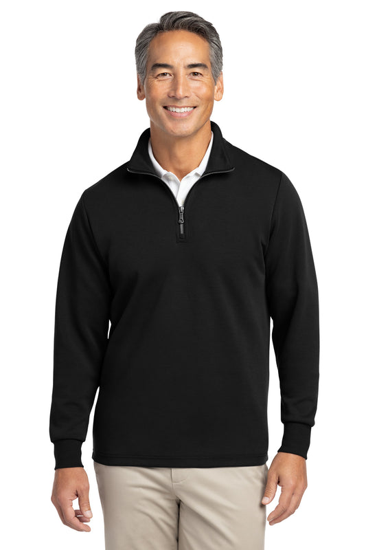 Brooks Brothers ®  Double-Knit 1/4-Zip BB18206