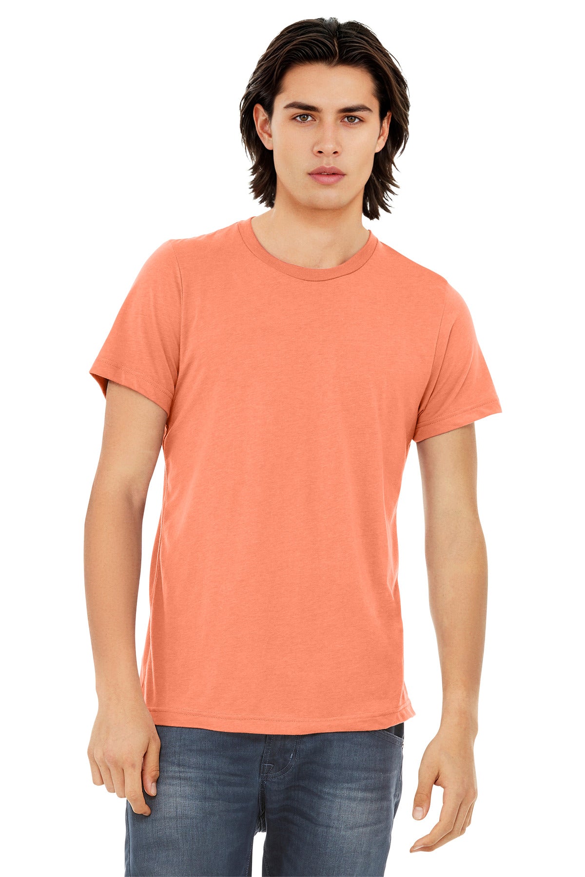 BELLA+CANVAS  Unisex Triblend Short Sleeve Tee. BC3413