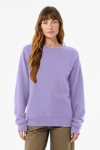BELLA+CANVAS Unisex Sponge Fleece Classic Crewneck Sweatshirt BC3911