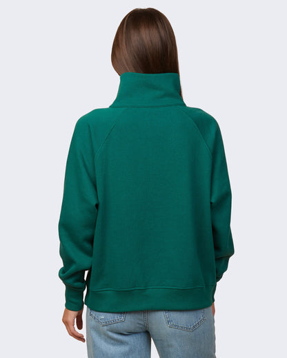 Women's Boxy Half Zip Fleece