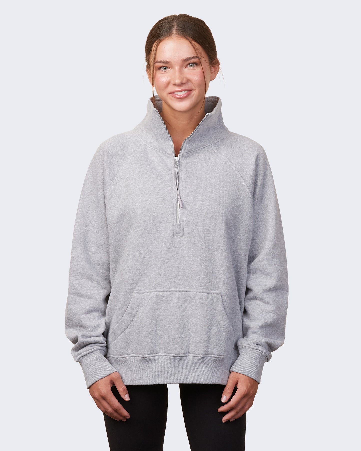 Women's Boxy Half Zip Fleece