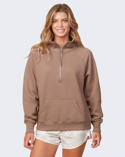 Women's Boxy Half Zip Fleece