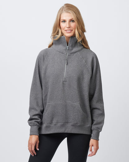 Women's Boxy Half Zip Fleece