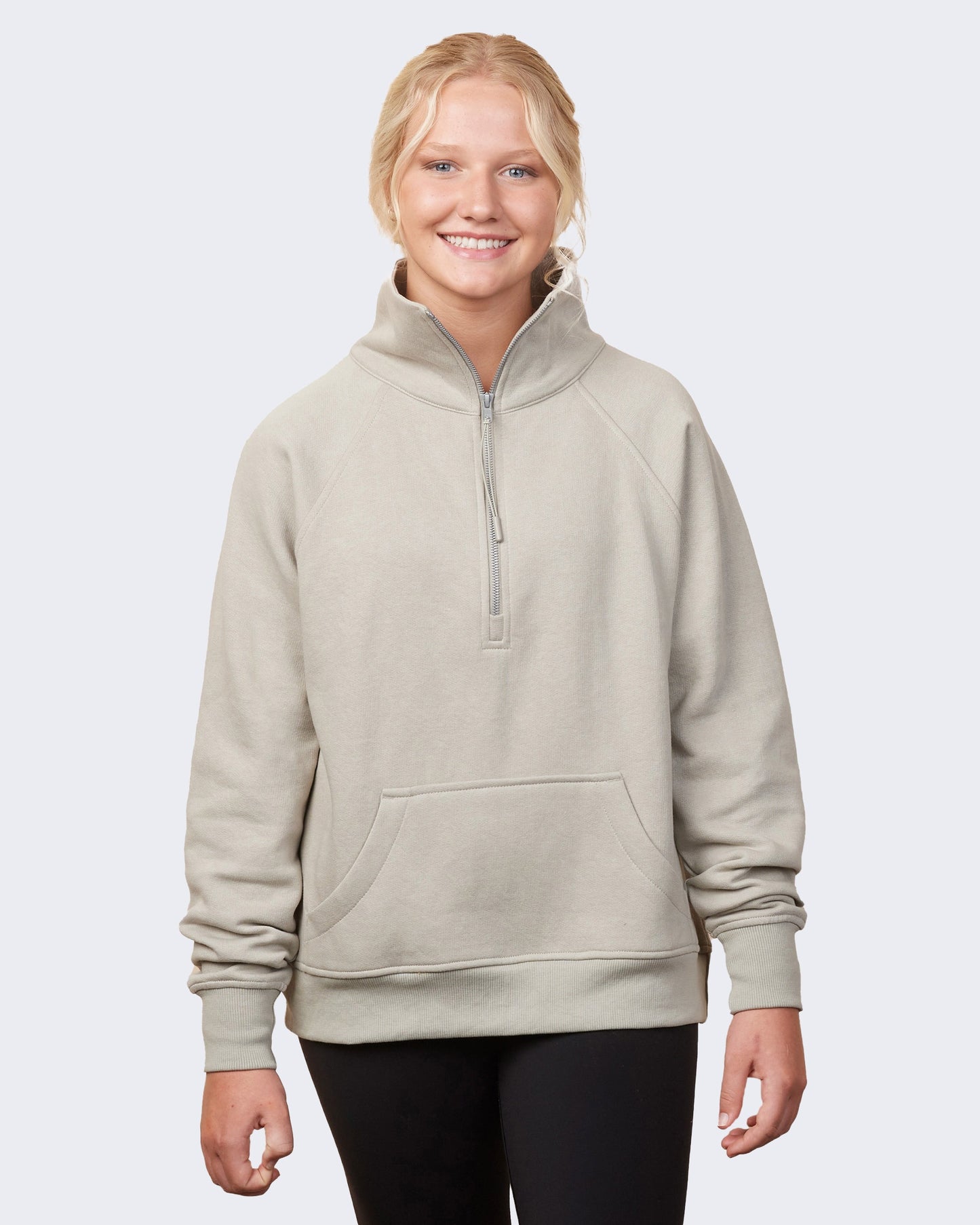 Women's Boxy Half Zip Fleece
