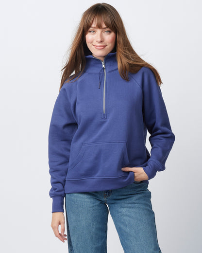 Women's Boxy Half Zip Fleece