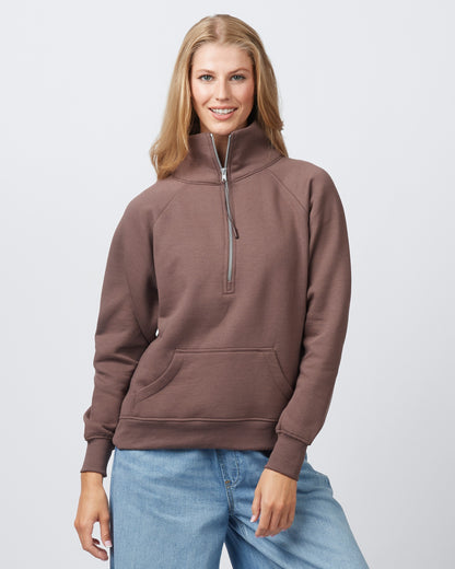Women's Boxy Half Zip Fleece