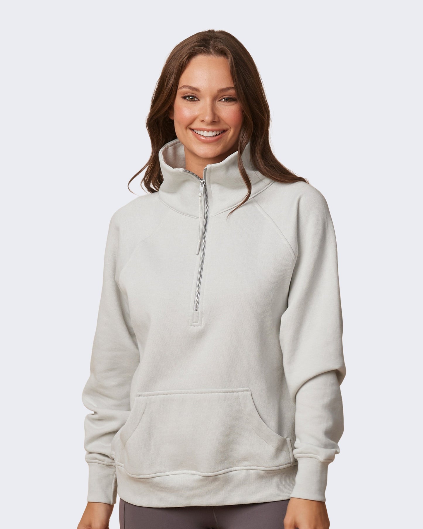 Women's Boxy Half Zip Fleece