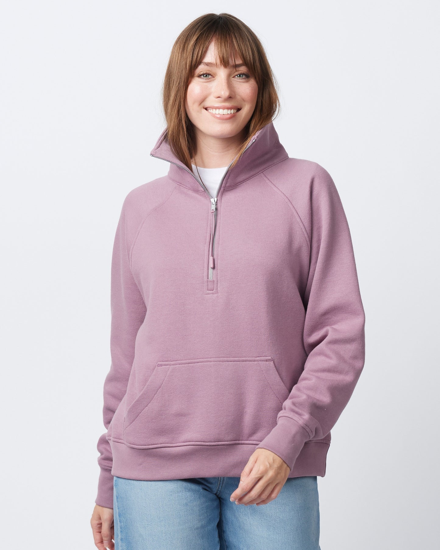 Women's Boxy Half Zip Fleece