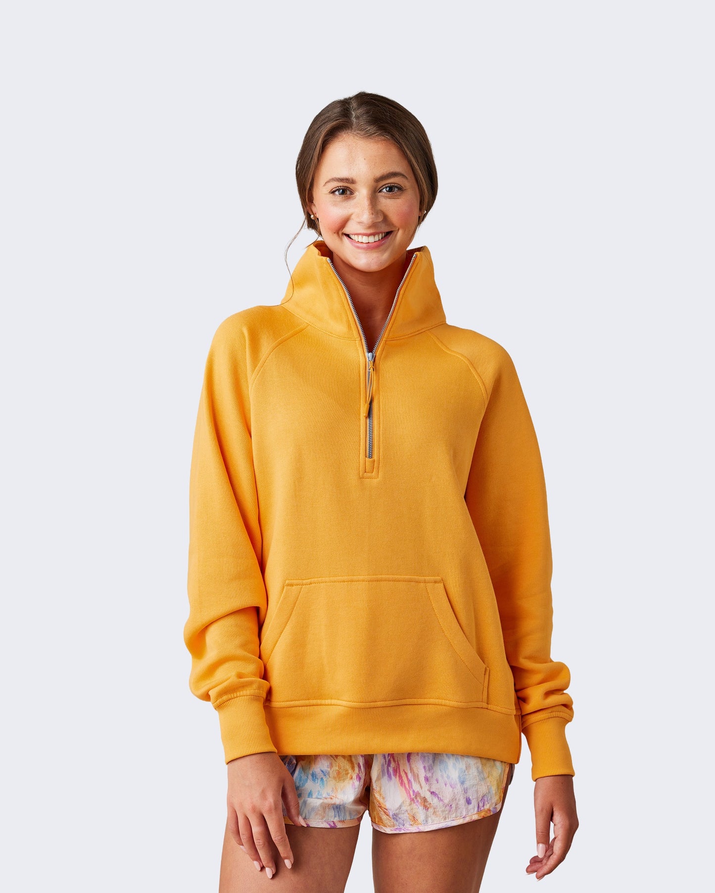 Women's Boxy Half Zip Fleece