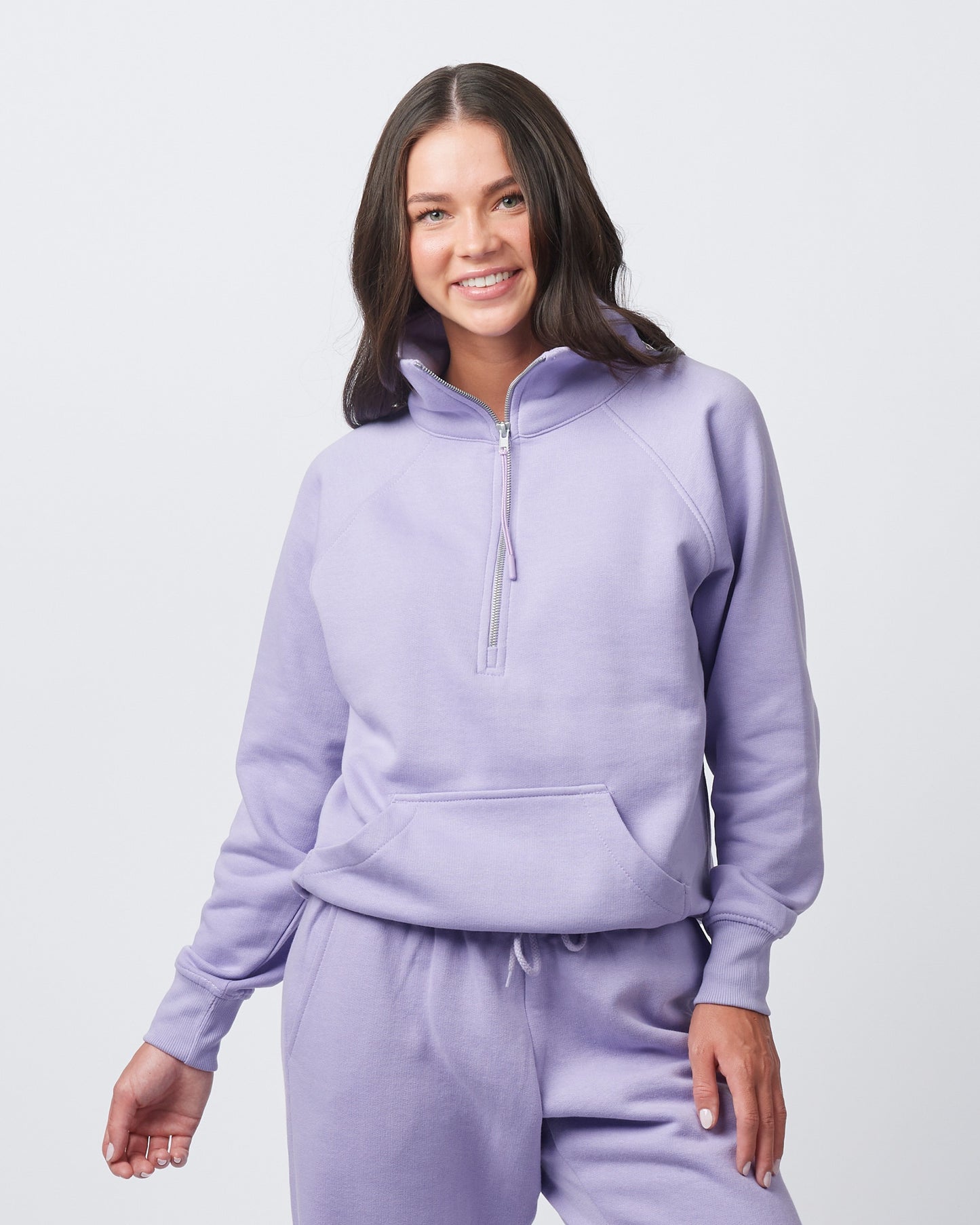 Women's Boxy Half Zip Fleece