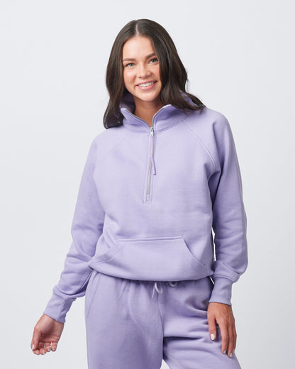 Women's Boxy Half Zip Fleece