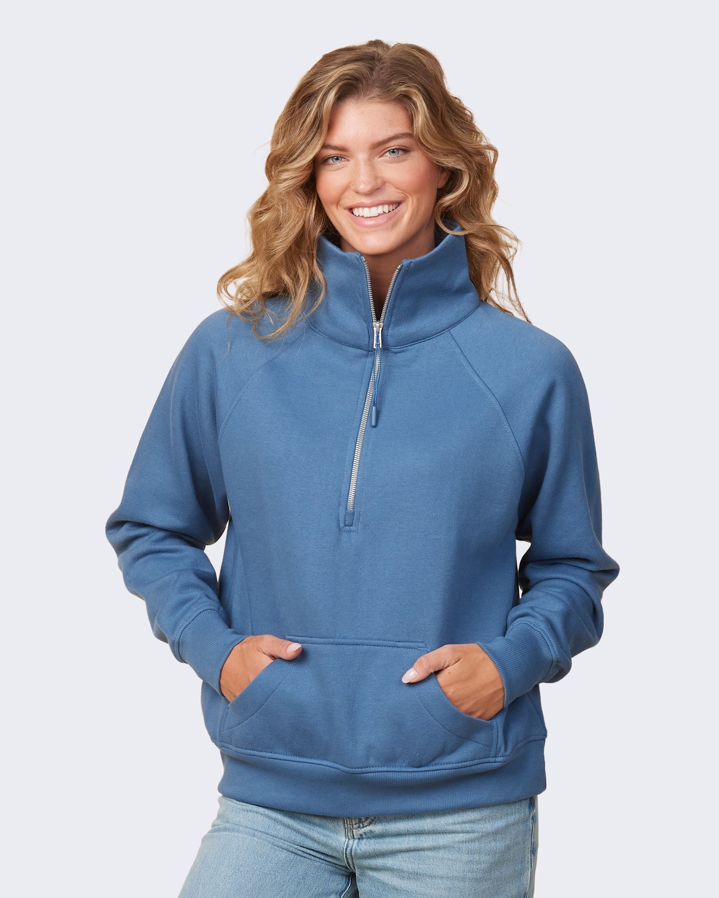Women's Boxy Half Zip Fleece