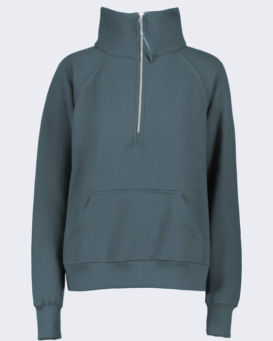 Women's Boxy Half Zip Fleece