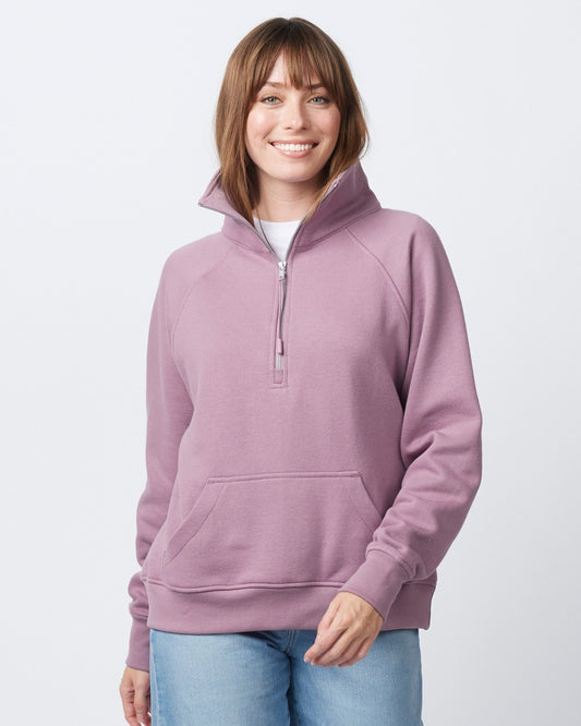 Women's Boxy Half Zip Fleece