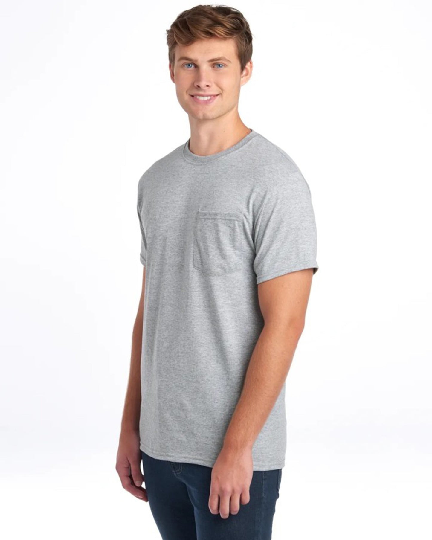 Jerzees Dri-Power Unisex Pocket T Shirt