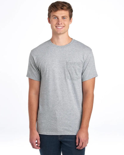 Jerzees Dri-Power Unisex Pocket T Shirt