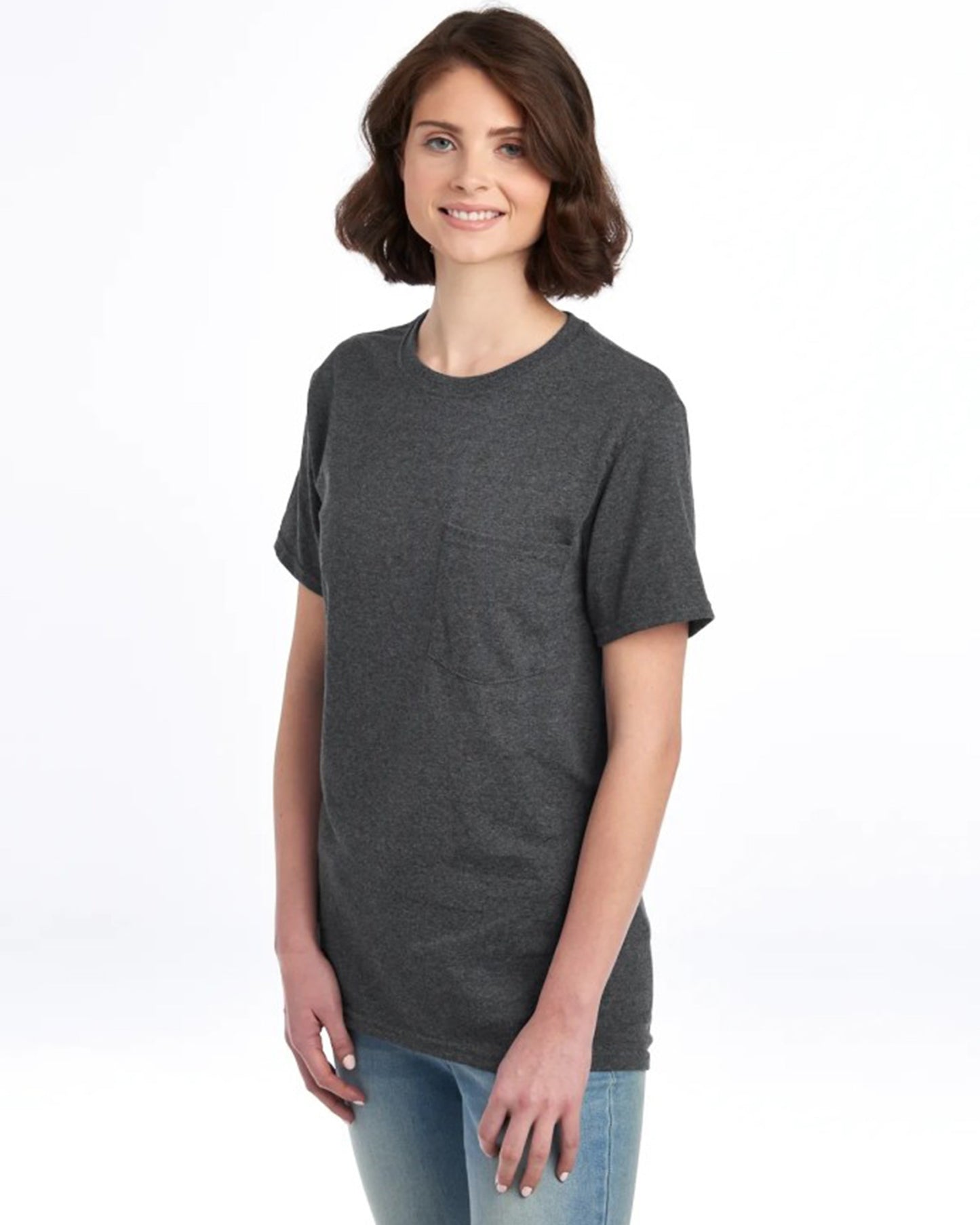 Jerzees Dri-Power Unisex Pocket T Shirt
