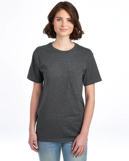 Jerzees Dri-Power Unisex Pocket T Shirt
