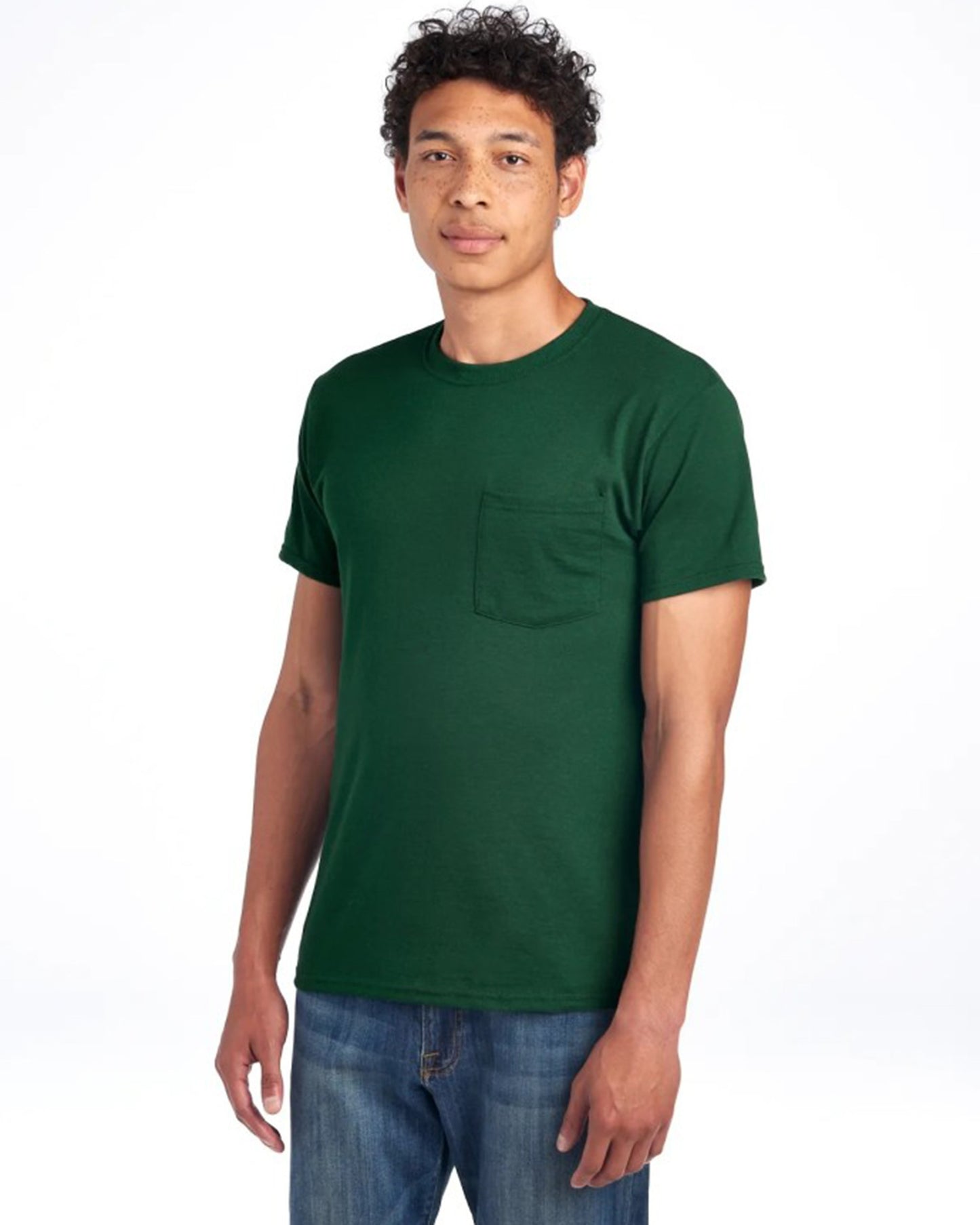 Jerzees Dri-Power Unisex Pocket T Shirt