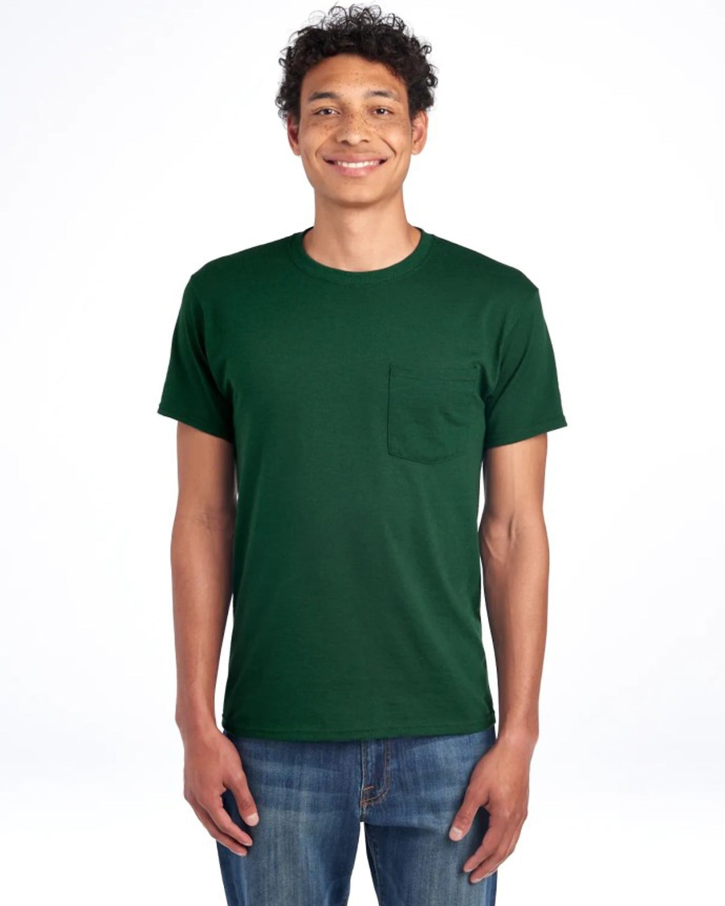 Jerzees Dri-Power Unisex Pocket T Shirt
