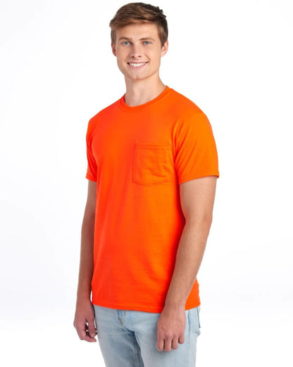 Jerzees Dri-Power Unisex Pocket T Shirt