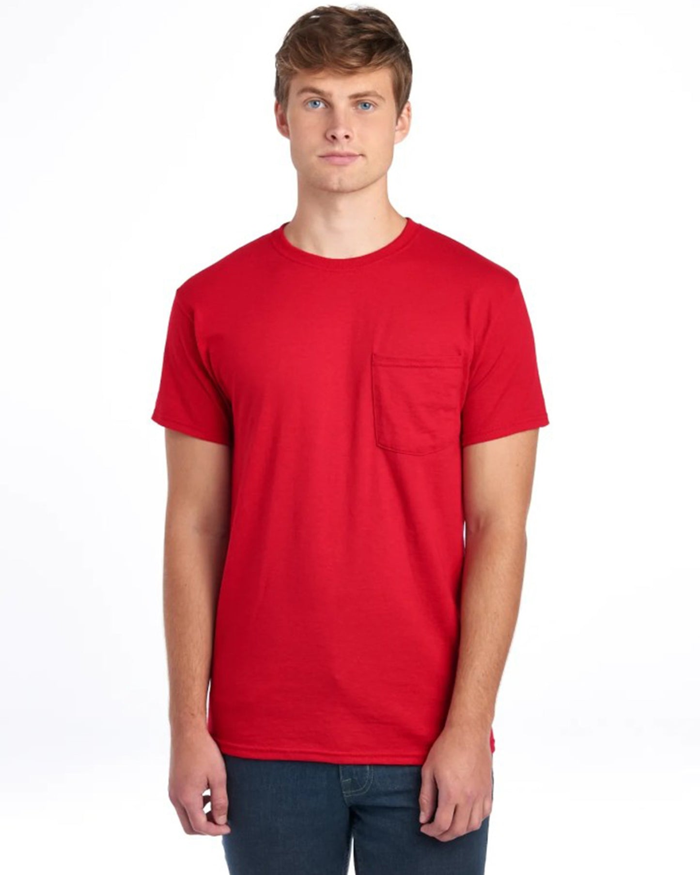 Jerzees Dri-Power Unisex Pocket T Shirt