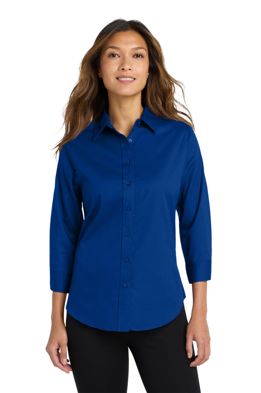 Port Authority Women's 3/4-Sleeve Easy Care Shirt. L612